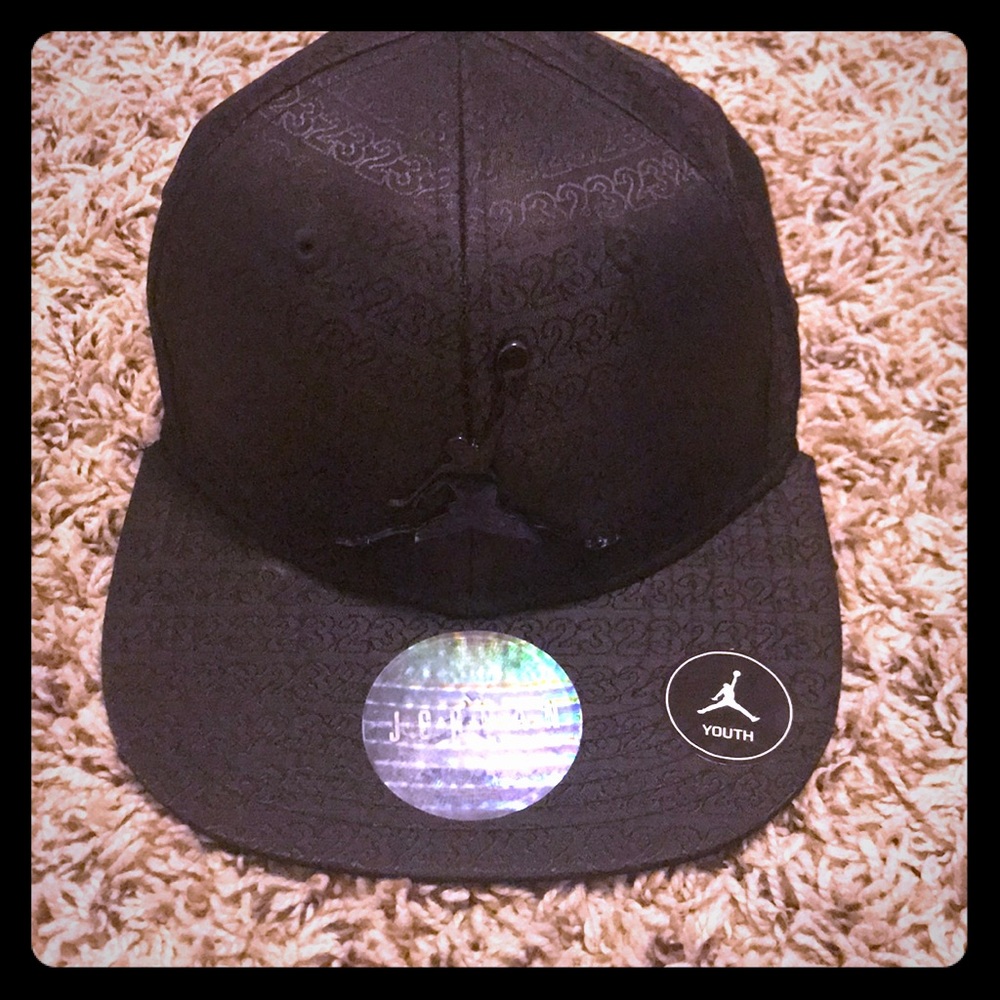 Black Jordan Hat
